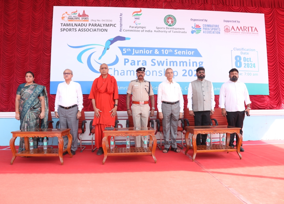 Amrita Vishwa Vidyapeetham Hosts 5th Junior and 10th Senior Para